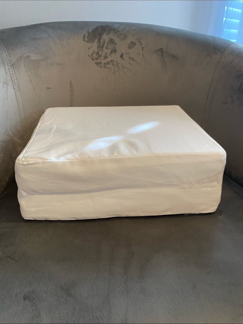 Ralph Lauren White Eloise Embroidered Organic Cotton Duvet - Picture 4 of 4